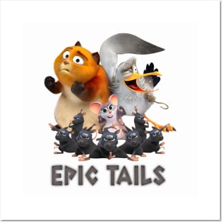 epic tails movie version 1 Posters and Art